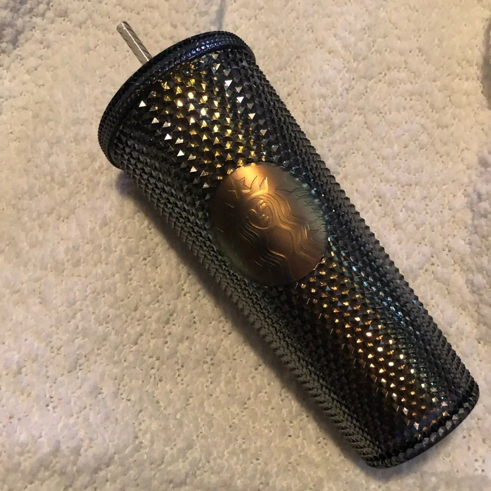 Starbucks dark bling unicorn tumbler